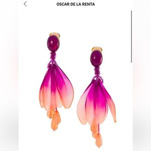 OSCAR DE LA RENTA drop earrings